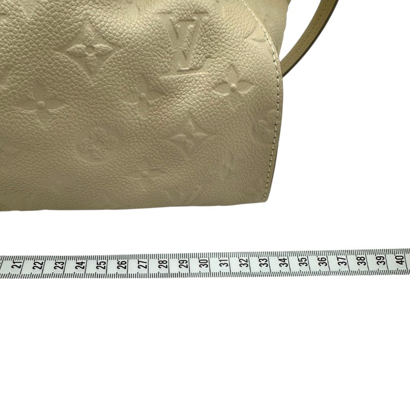 【美收精品】Louis Vuitton M93411 白色壓紋皮革肩背斜背兩用包 C-354【隔月月中將轉賣至日本 上架期限30天】-19