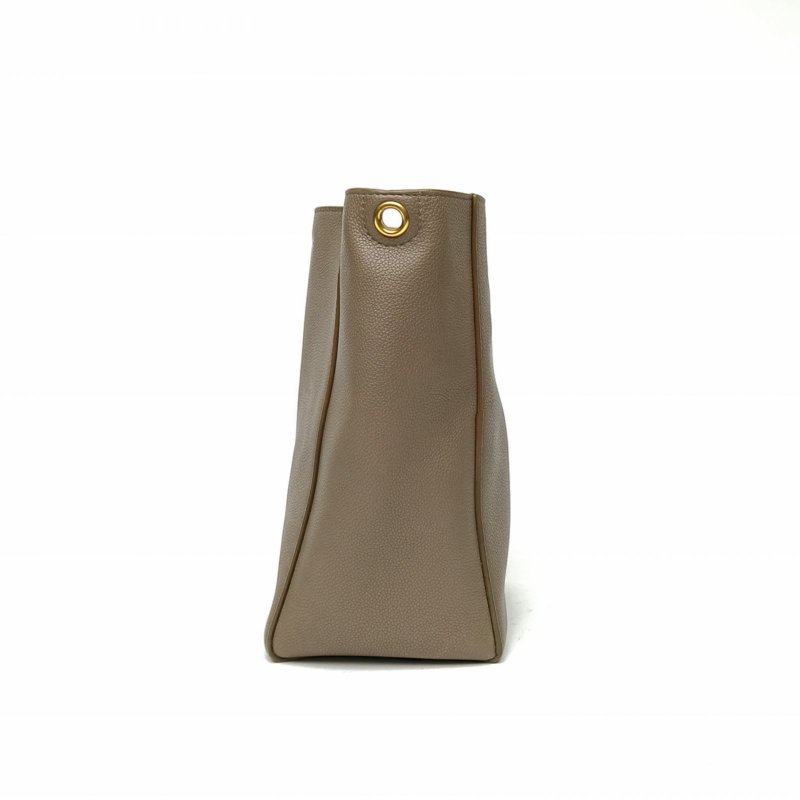 CELINE SangleBucket水桶包小號灰色牛皮金扣肩背包-1