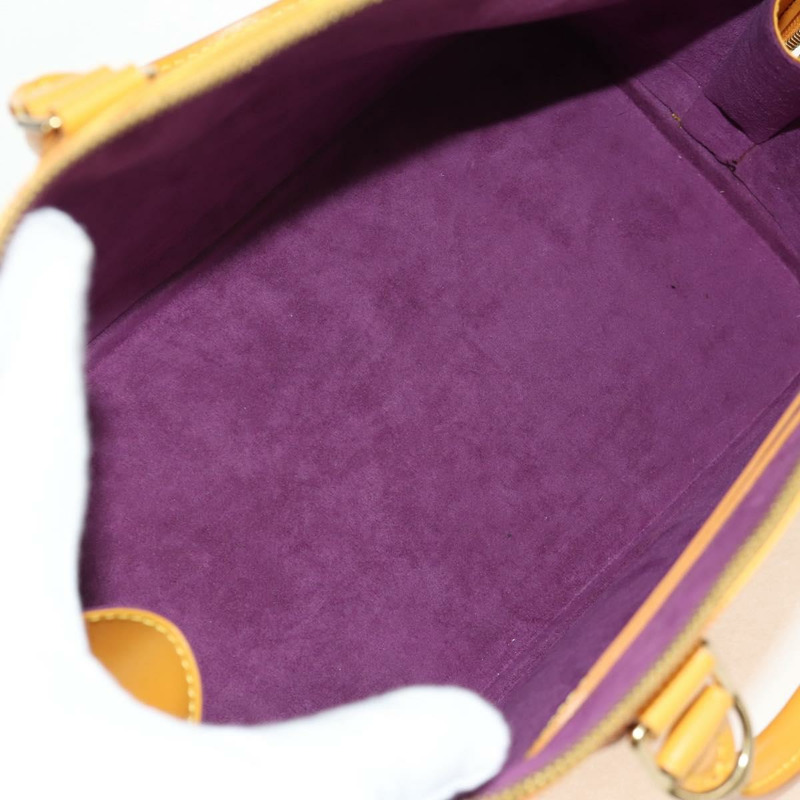 【日本直送】路易威登 Epi Alma 手提包 黃色 M52149 LV 正品 ki6179V-10