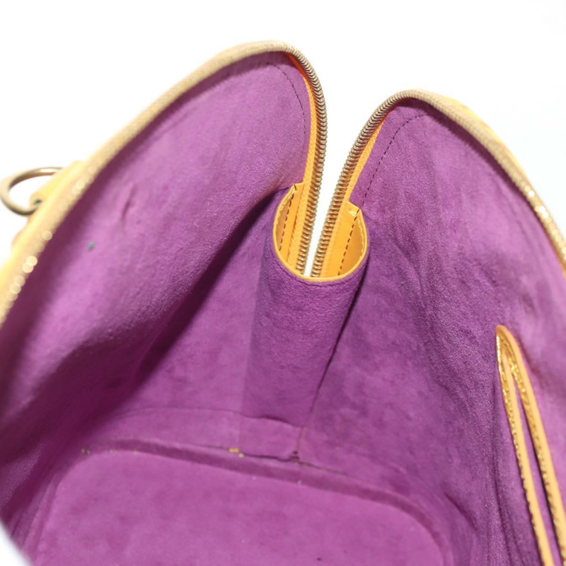 【日本直送】路易威登 Epi Alma 手提包 黃色 M52149 LV 正品 ki6179V-17