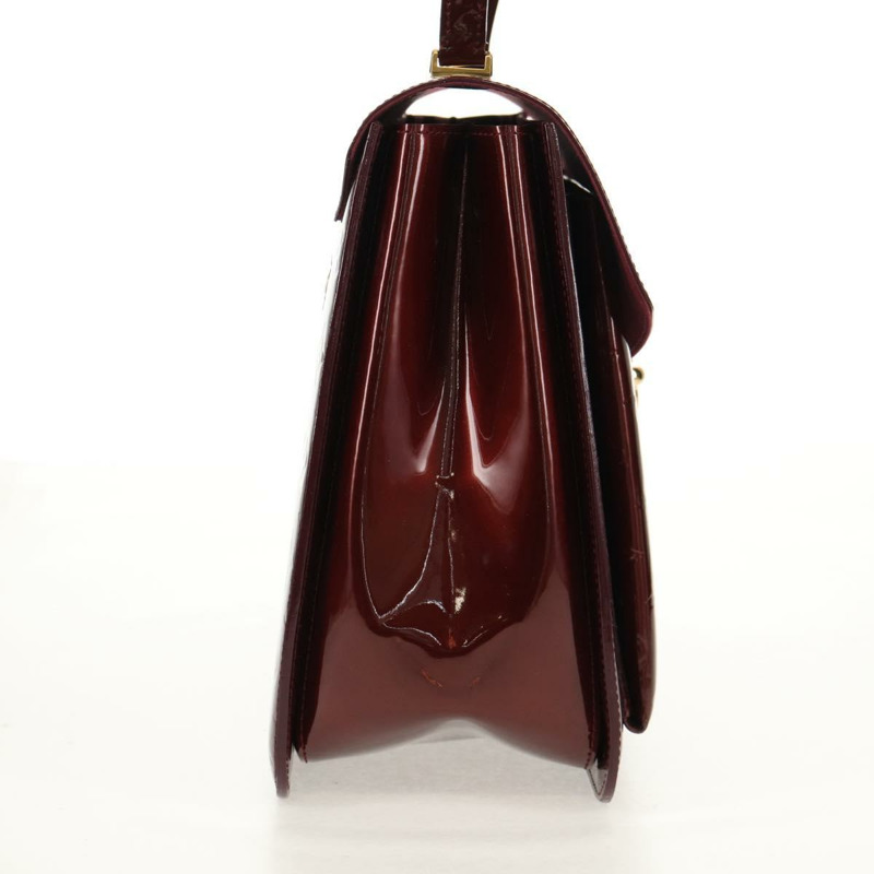 【日本直送】路易威登 Monogram Vernis Romaine 手袋 Rouge Favist M91393 正品 151670V-3