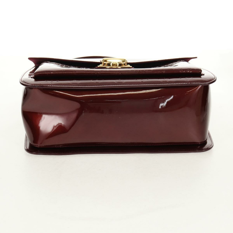 【日本直送】路易威登 Monogram Vernis Romaine 手袋 Rouge Favist M91393 正品 151670V-4