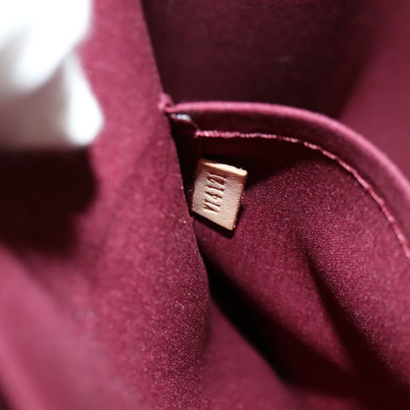 【日本直送】路易威登 Monogram Vernis Romaine 手袋 Rouge Favist M91393 正品 151670V-10