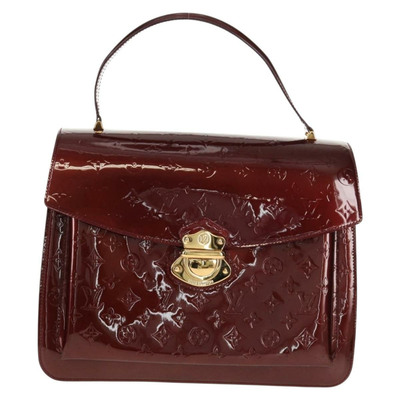 【日本直送】路易威登 Monogram Vernis Romaine 手袋 Rouge Favist M91393 正品 151670V-12