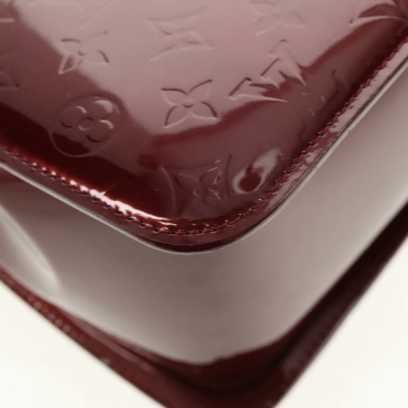 【日本直送】路易威登 Monogram Vernis Romaine 手袋 Rouge Favist M91393 正品 151670V-14