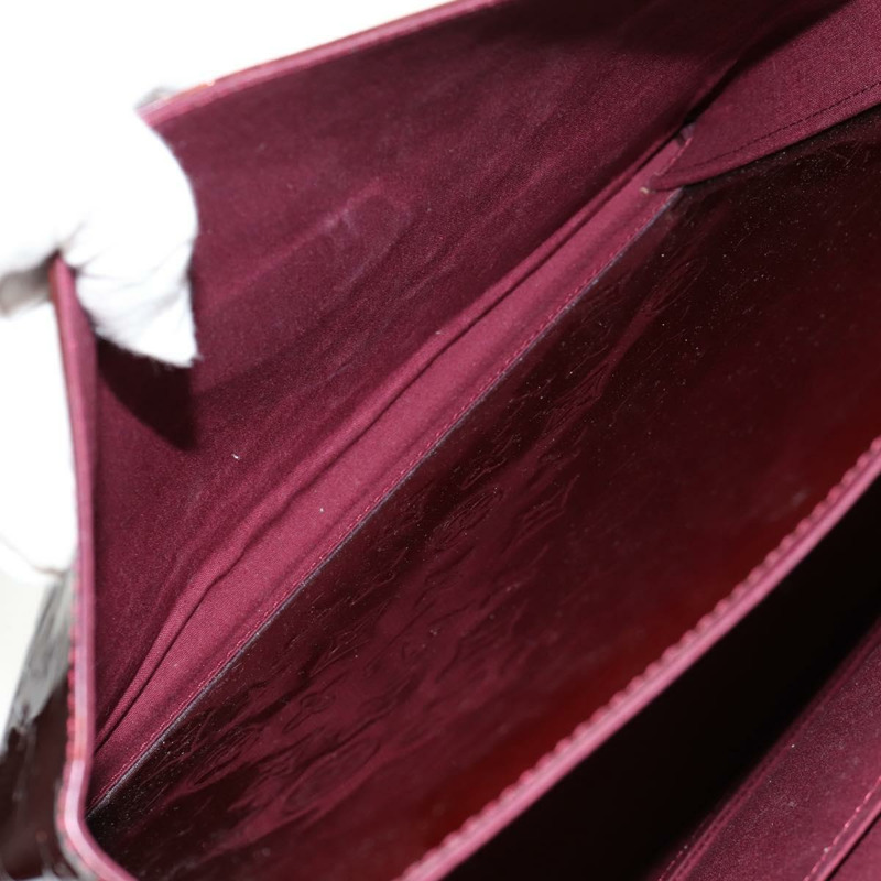 【日本直送】路易威登 Monogram Vernis Romaine 手袋 Rouge Favist M91393 正品 151670V-18