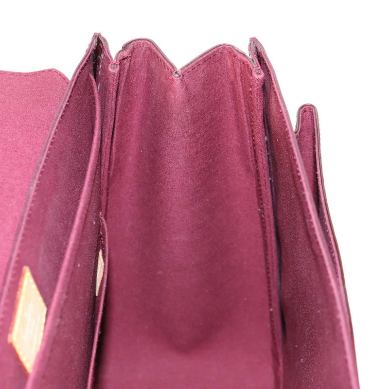 【日本直送】路易威登 Monogram Vernis Romaine 手袋 Rouge Favist M91393 正品 151670V-21