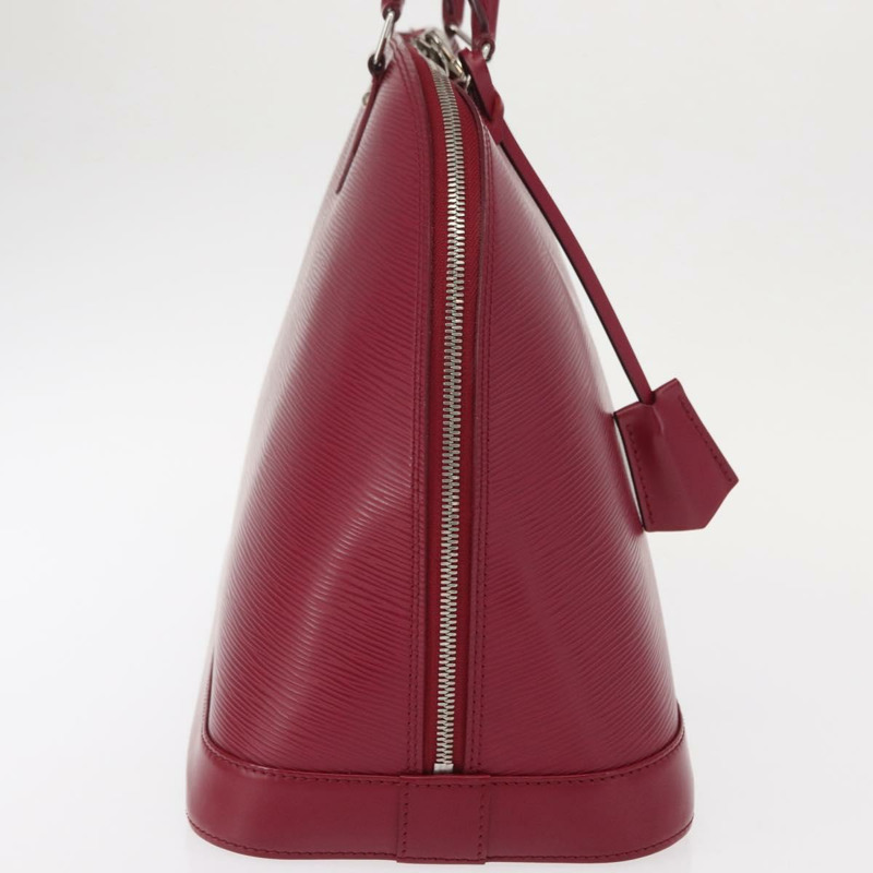 【日本直送】路易威登 Epi Alma MM 手提包，玫紅色，LV 正品，貨號 156661SAV-3