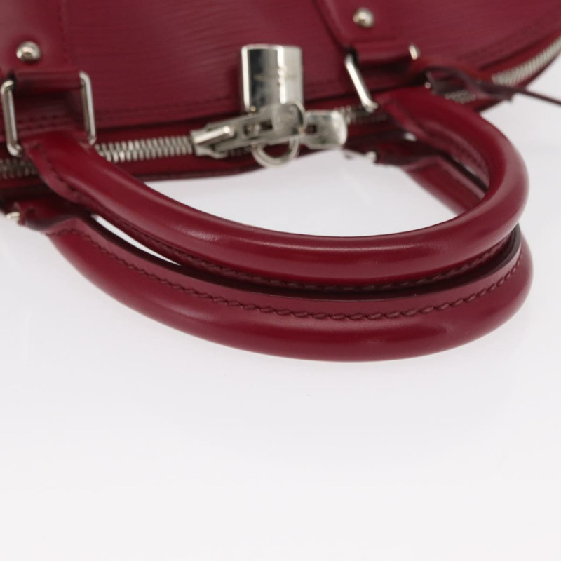 【日本直送】路易威登 Epi Alma MM 手提包，玫紅色，LV 正品，貨號 156661SAV-6