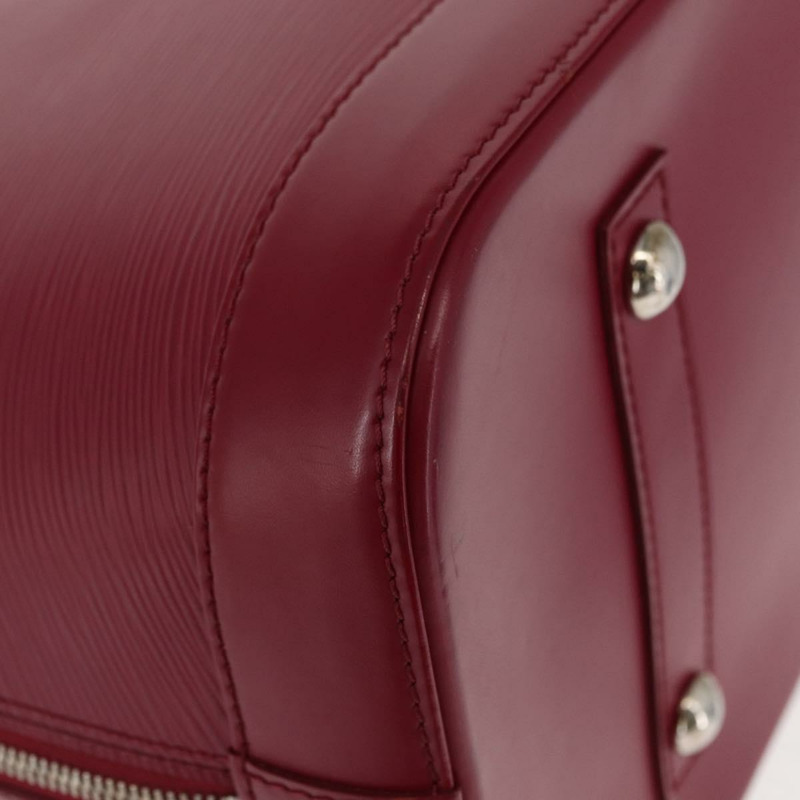 【日本直送】路易威登 Epi Alma MM 手提包，玫紅色，LV 正品，貨號 156661SAV-8