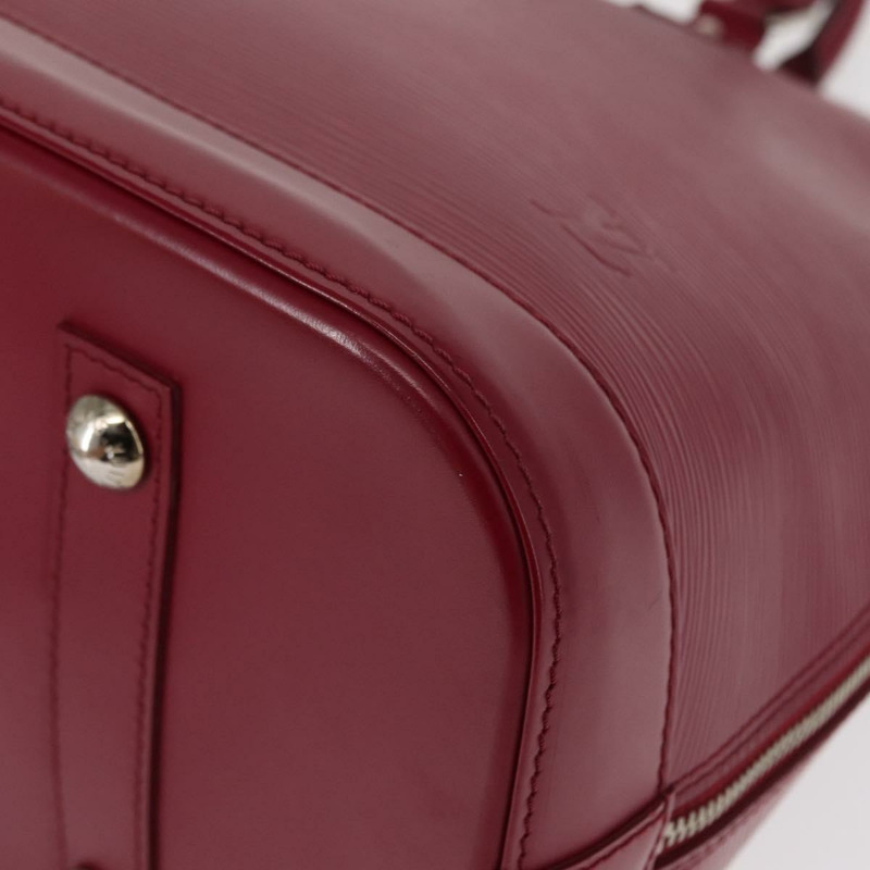 【日本直送】路易威登 Epi Alma MM 手提包，玫紅色，LV 正品，貨號 156661SAV-13