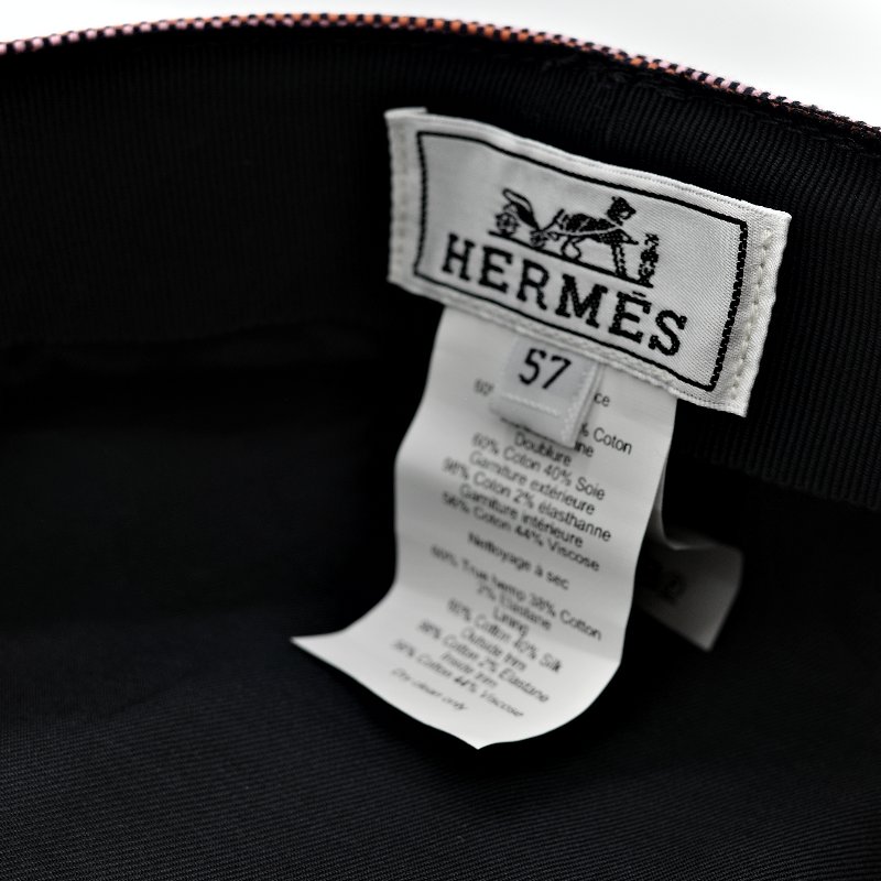 Hermès 愛馬仕 粉紅色 報童帽-7
