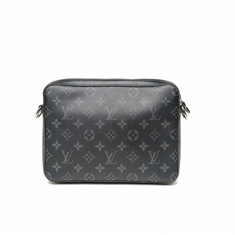 LOUIS VUITTON Trio郵差包三合一黑色PVC老花2020肩背包-2