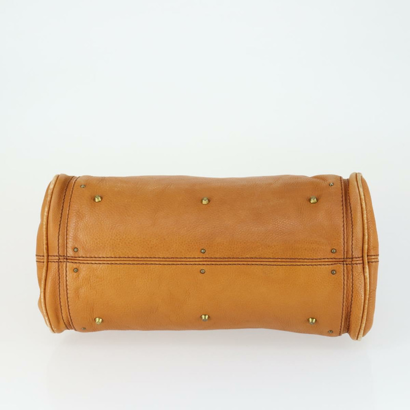 【日本直送】Chloe Paddington 手提包 皮革 棕色 金色 正品 am10564V-4