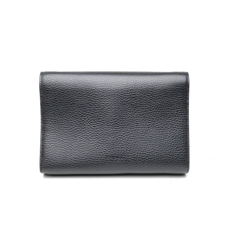 GUCCI Dionysus酒神全皮鑽扣woc20黑色牛皮鑽扣肩背包-2