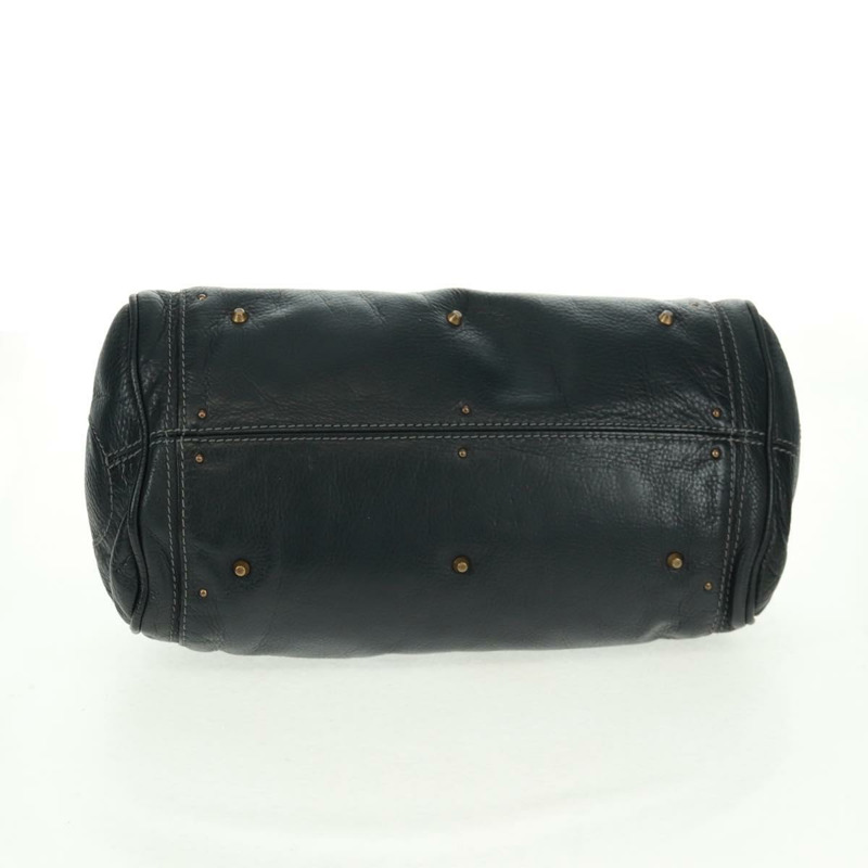 【日本直送】Chloe Paddington 手提包 真皮 黑色 金 銀色 正品 yk20186SAV-4
