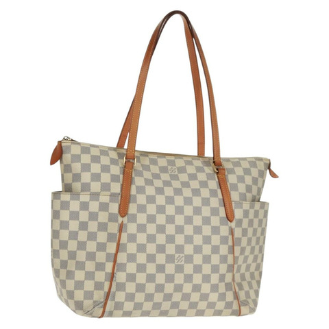 路易威登 Damier Azur Totally MM 手提包 N51262 LV Auth 166158V