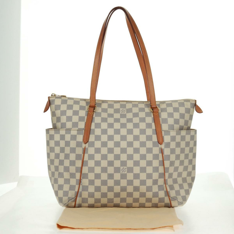 【日本直送】路易威登 Damier Azur Totally MM 手提包 N51262 LV Auth 166158V-11
