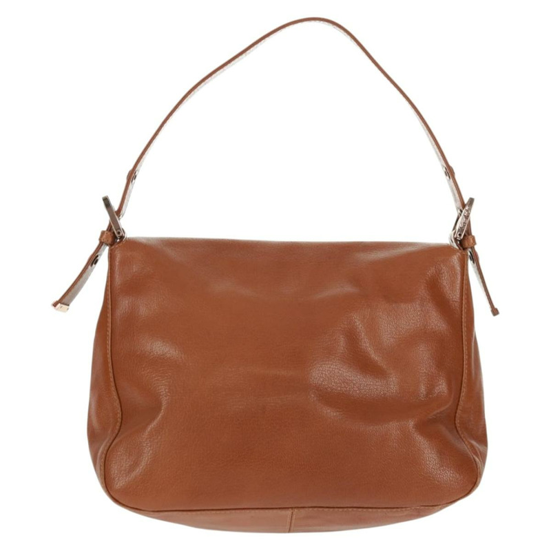 【日本直送】FENDI Mamma Baguette 單肩包 皮革 棕色 正品 yk20189SAV-1