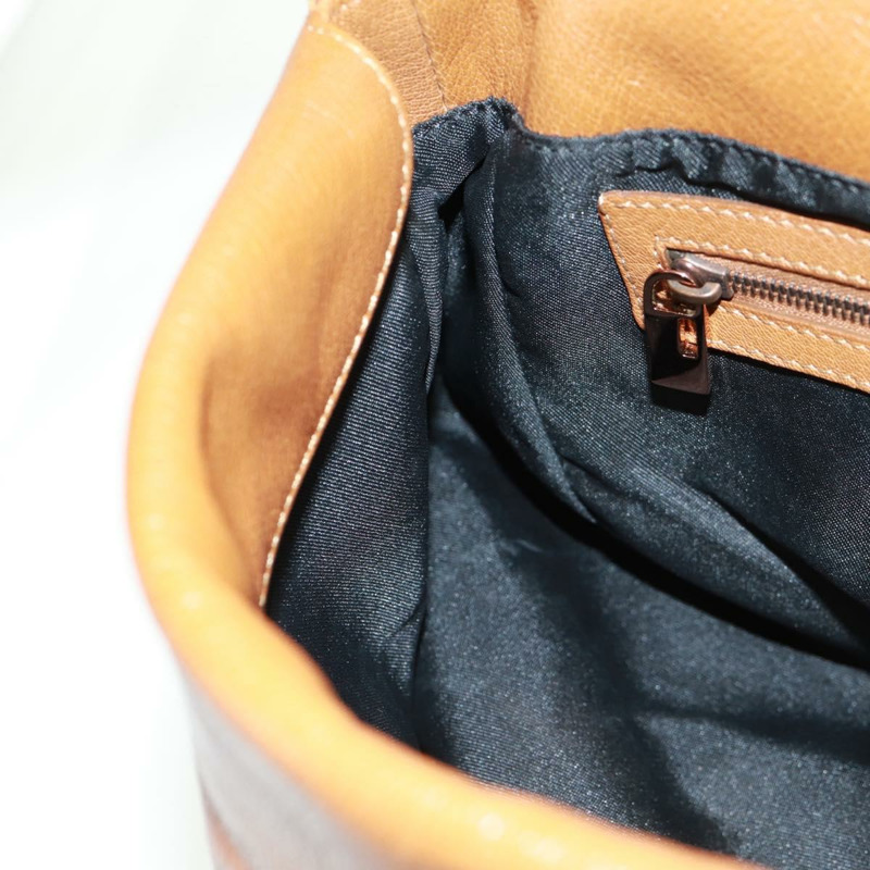 【日本直送】FENDI Mamma Baguette 單肩包 皮革 棕色 正品 yk20189SAV-23