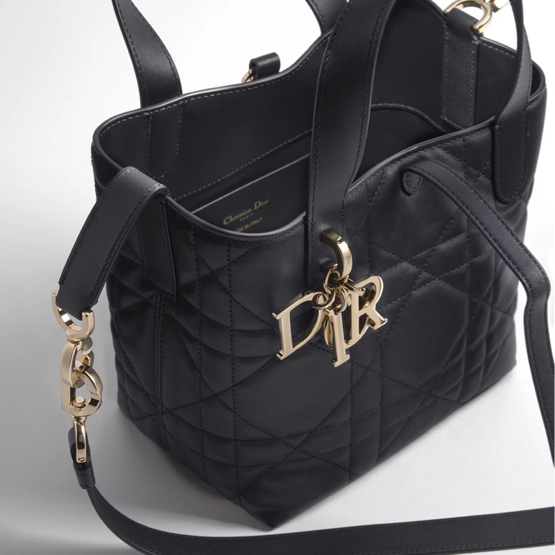 DIOR黑色Toujours小號直式手提側背包（全新商品！）-3