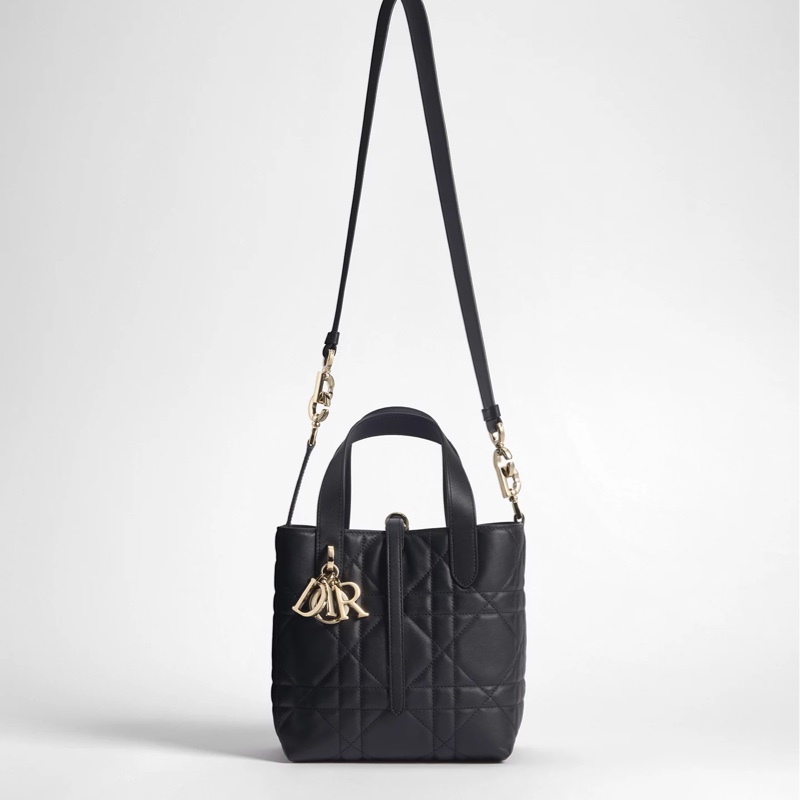 DIOR黑色Toujours小號直式手提側背包（全新商品！）-4