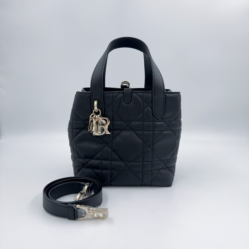DIOR黑色Toujours小號直式手提側背包（全新商品！）-5