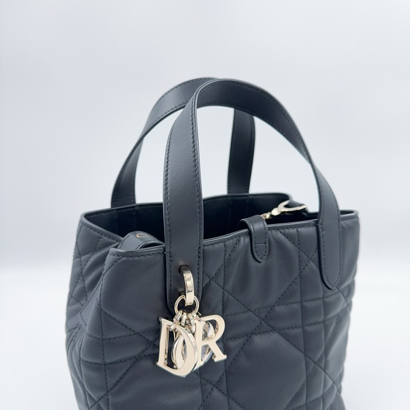 DIOR黑色Toujours小號直式手提側背包（全新商品！）-10