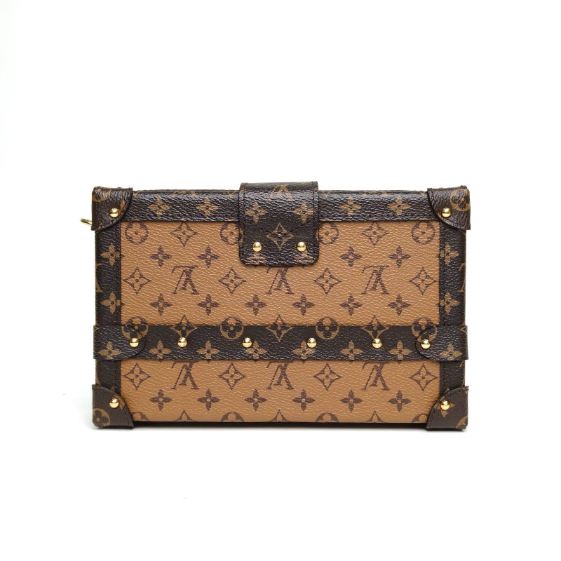 LOUIS VUITTON PETITEMALLE月光寶盒20老花PVC2017肩背包-2