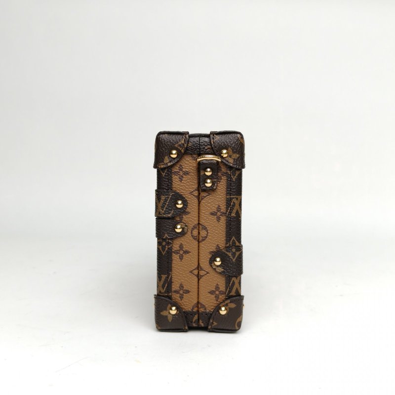 LOUIS VUITTON PETITEMALLE月光寶盒20老花PVC2017肩背包-3