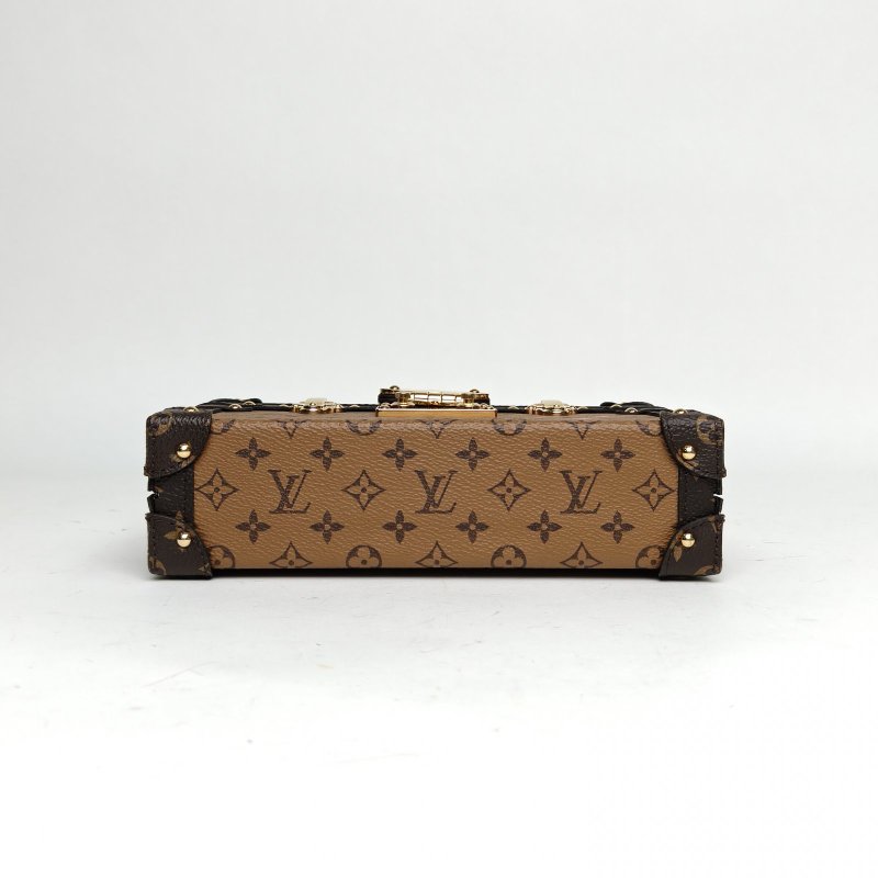 LOUIS VUITTON PETITEMALLE月光寶盒20老花PVC2017肩背包-4