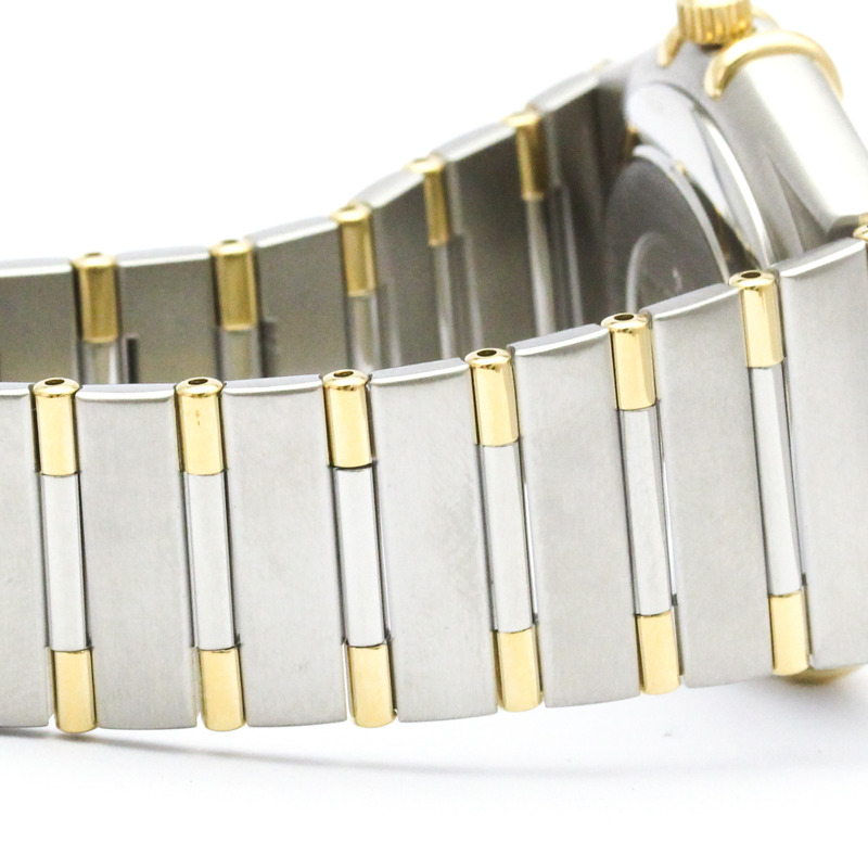 歐米茄星座系列18K金精鋼自動腕錶1302.30拋光款-6