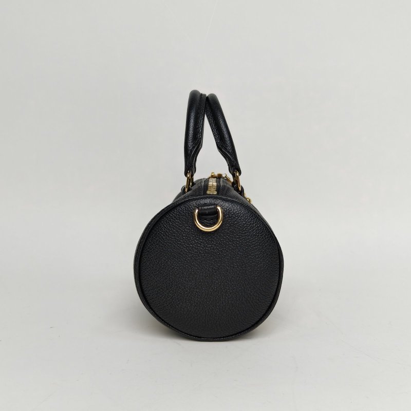 LOUIS VUITTON PAPILLON巴比龍BB20三合一黑色牛皮晶片肩背包-1