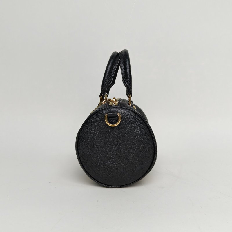 LOUIS VUITTON PAPILLON巴比龍BB20三合一黑色牛皮晶片肩背包-3
