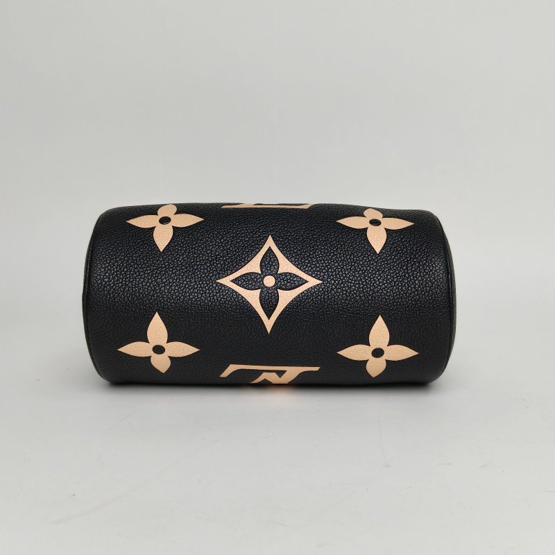 LOUIS VUITTON PAPILLON巴比龍BB20三合一黑色牛皮晶片肩背包-4