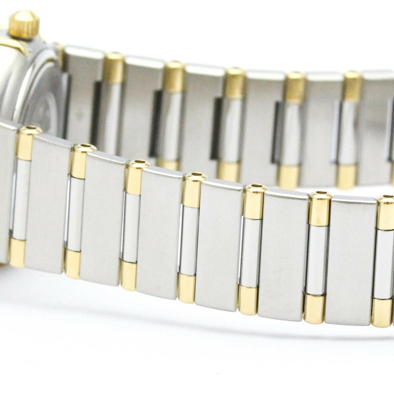 歐米茄星座系列18K金鋼石英女錶1262.10-2