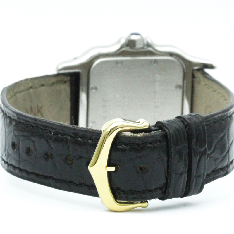 卡地亞 Santos Galbee 精鋼石英男士腕錶 W20025D6 拋光-4