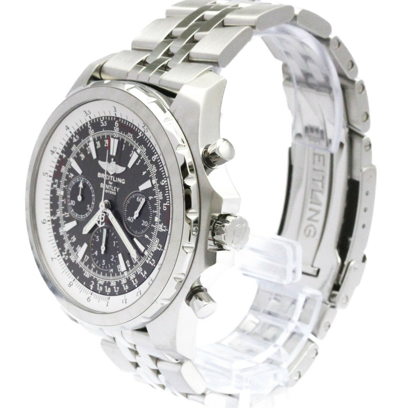 百年靈賓利汽車精鋼自動男士腕錶 A25363 拋光-1