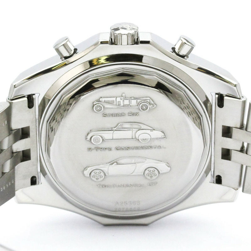 百年靈賓利汽車精鋼自動男士腕錶 A25363 拋光-5