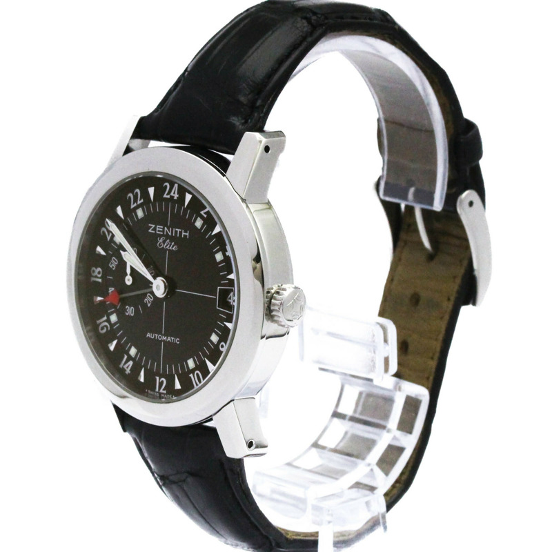 真力時 Port-Royal V Elite GMT 精鋼自動腕錶 01/02.0450.682 拋光-1