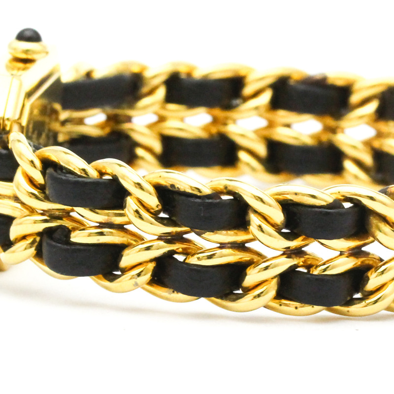 香奈兒 Premiere 系列 L 號鍍金石英女士腕錶 H0001 BF583109-2