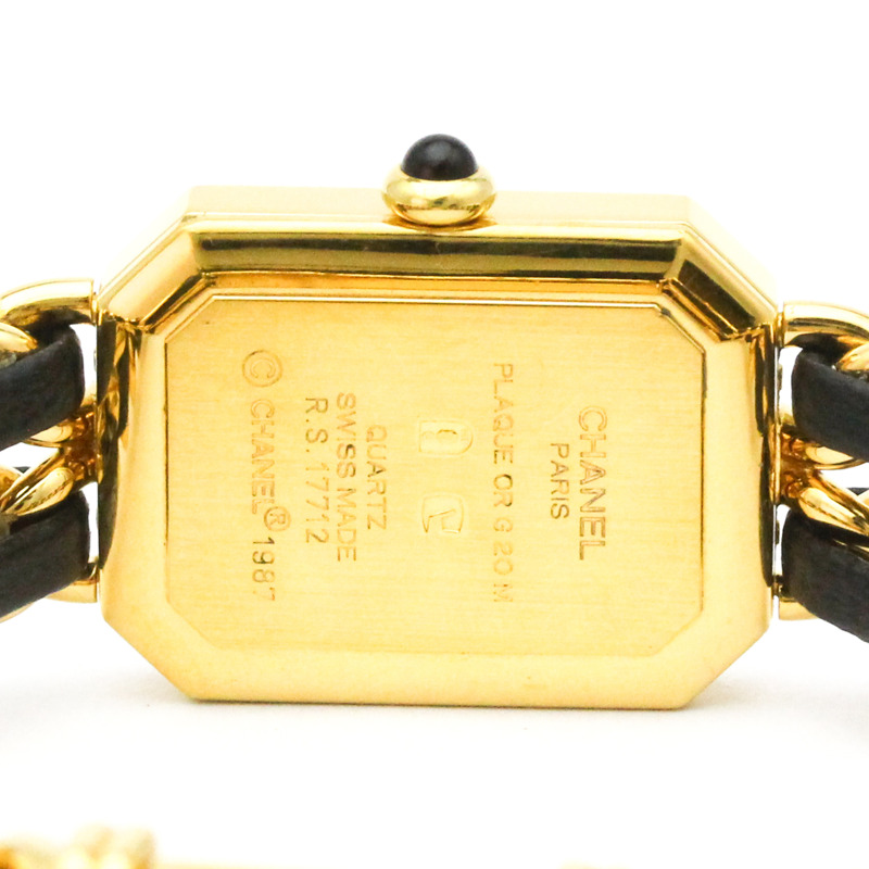 香奈兒 Premiere 系列 L 號鍍金石英女士腕錶 H0001 BF583109-5