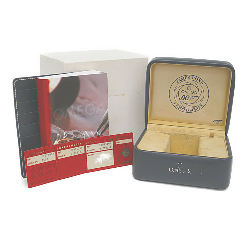 歐米茄海馬系列海洋宇宙007皇家男士腕錶2907.50.91拋光款-5