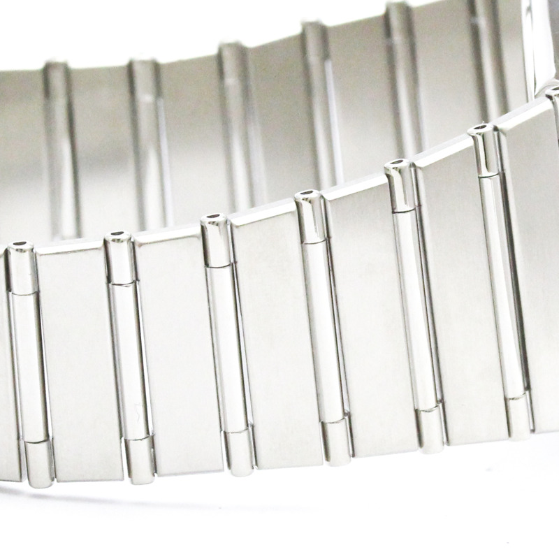 歐米茄星座系列不鏽鋼石英男士腕錶 396.1070 拋光款-6