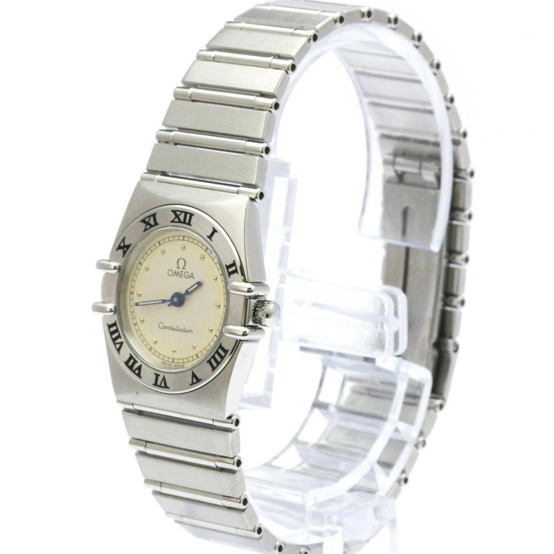 歐米茄星座系列精鋼女錶 795.1080 拋光款-1