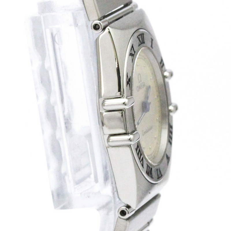 歐米茄星座系列精鋼女錶 795.1080 拋光款-7