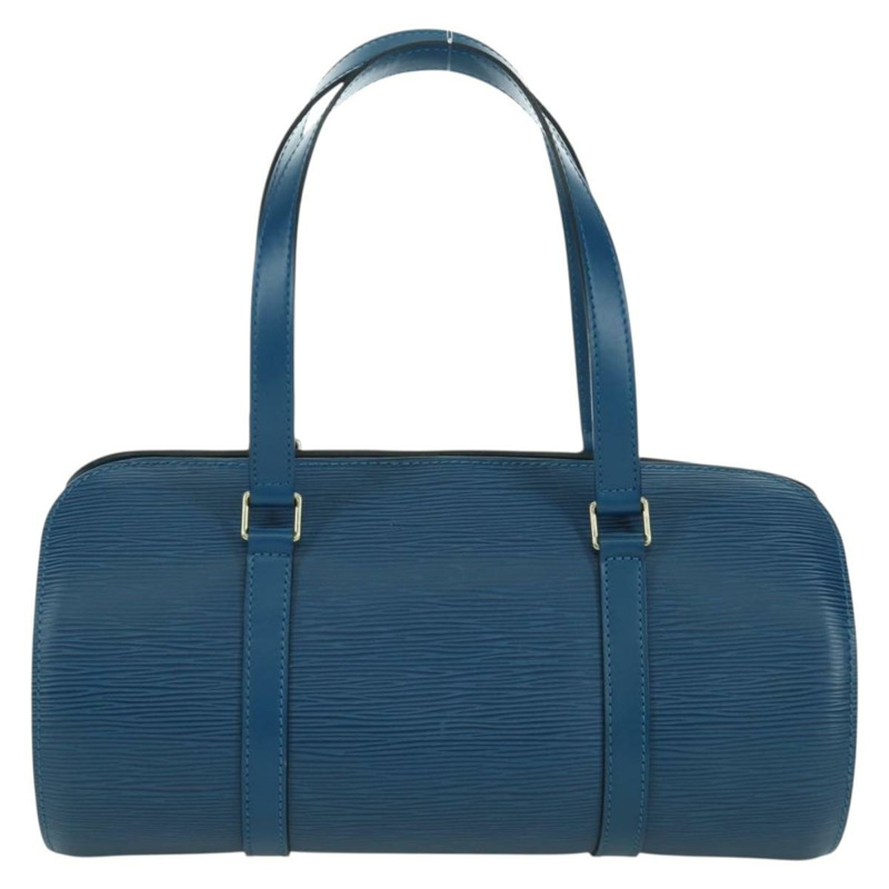 【日本直送】路易威登 Epi Soufflot 手提包 藍色 M52225 LV 正品 171029A-1