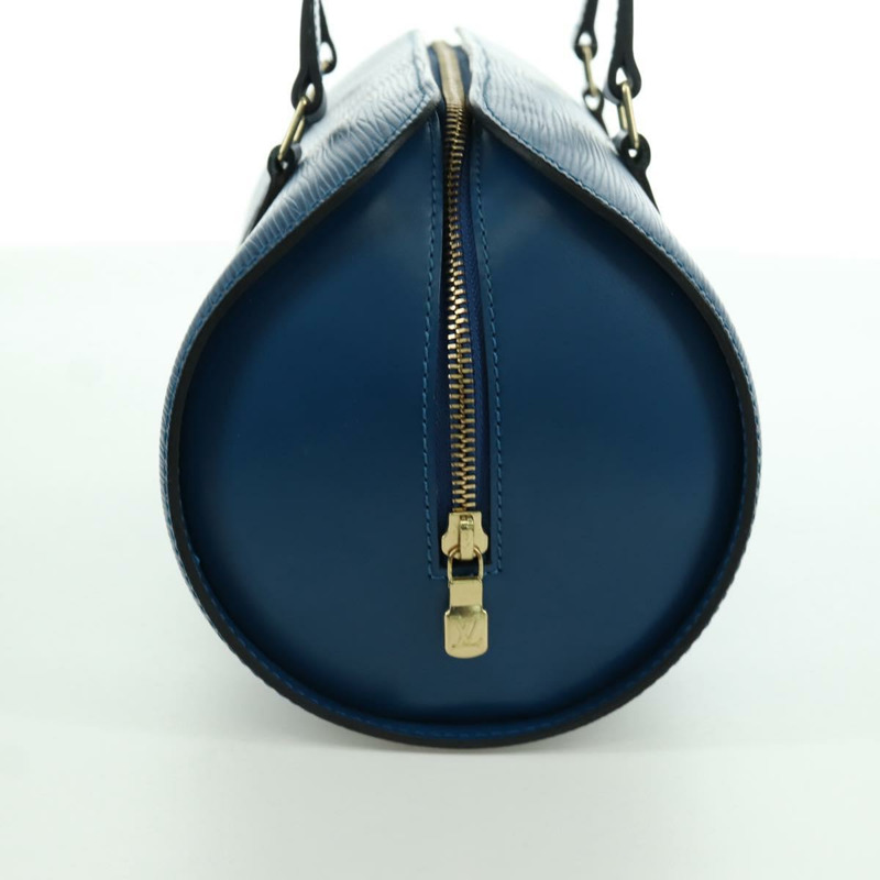 【日本直送】路易威登 Epi Soufflot 手提包 藍色 M52225 LV 正品 171029A-3