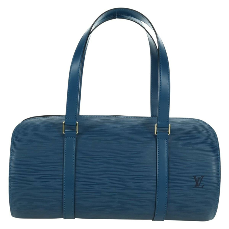 【日本直送】路易威登 Epi Soufflot 手提包 藍色 M52225 LV 正品 171029A-12