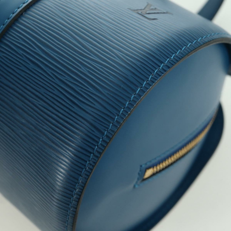 【日本直送】路易威登 Epi Soufflot 手提包 藍色 M52225 LV 正品 171029A-14
